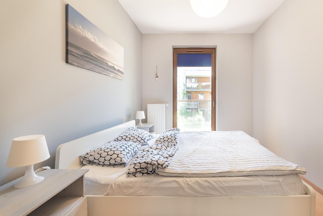 Apartament W Gdansku Brzeznie ,Blisko Plazy ,Darmowe Miejsce Parkingowe ,Taras Kültér fotó