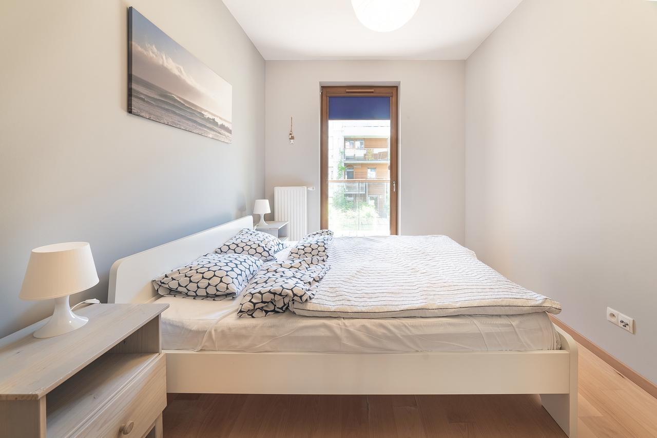 Apartament W Gdansku Brzeznie ,Blisko Plazy ,Darmowe Miejsce Parkingowe ,Taras Kültér fotó